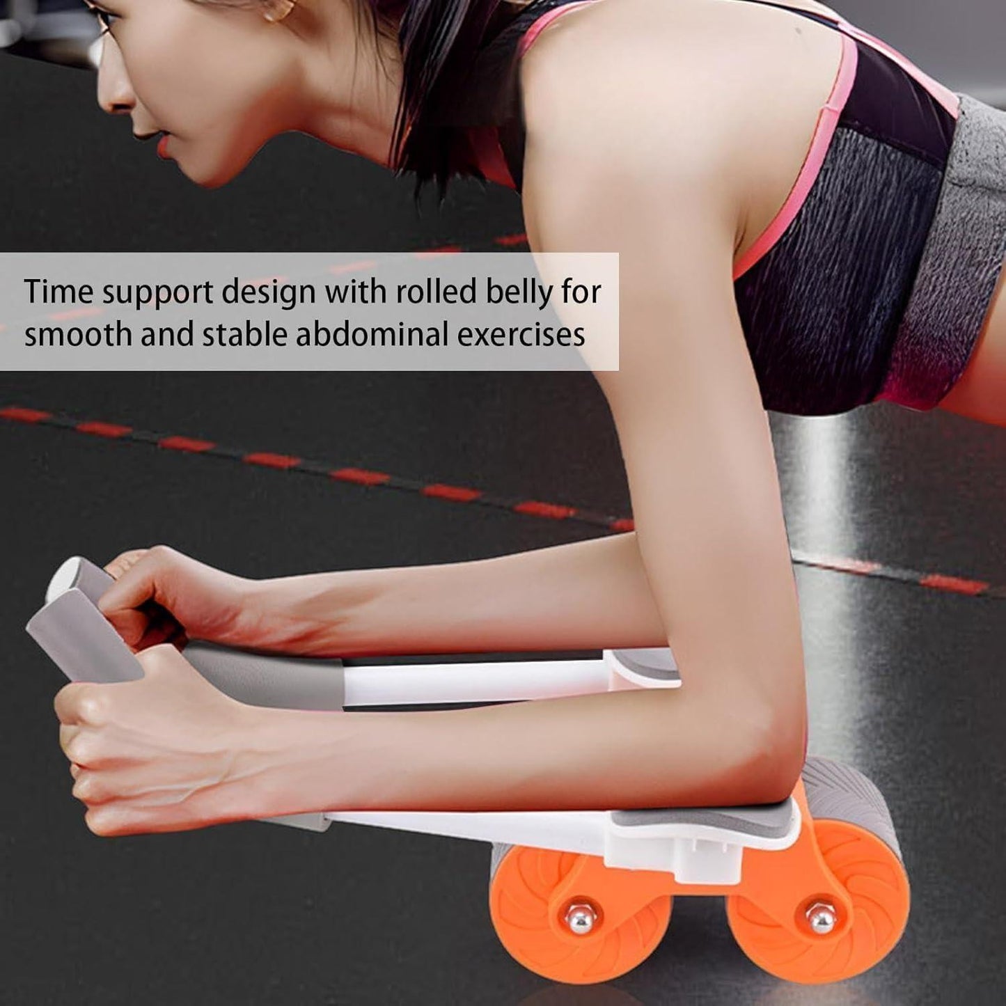 Abdominal Exercise Roller Wheel for Home Workout | Core & Abs Training | Assorted Colors