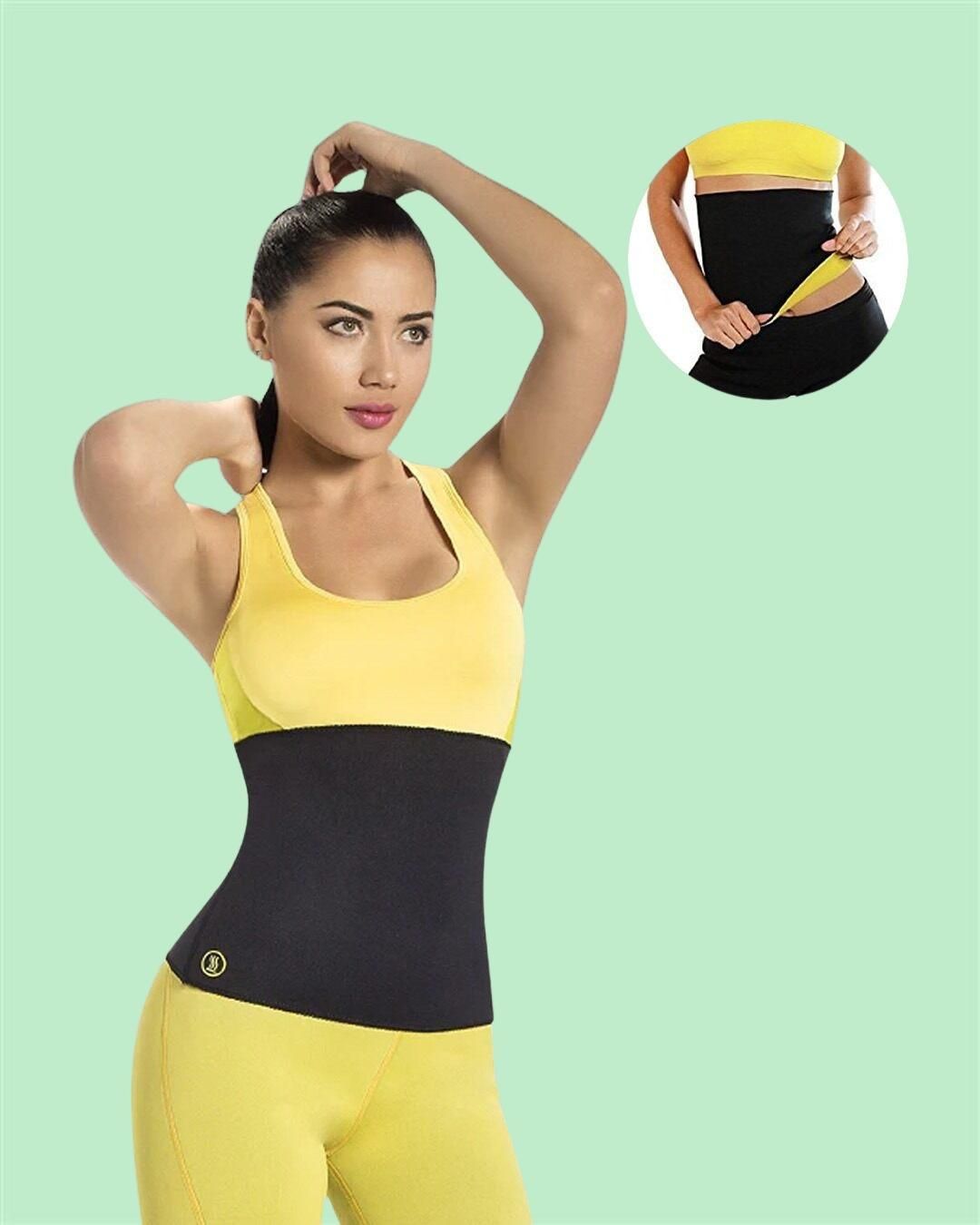 "Sweat Belt for Belly Fat Burn in Men and Women"
