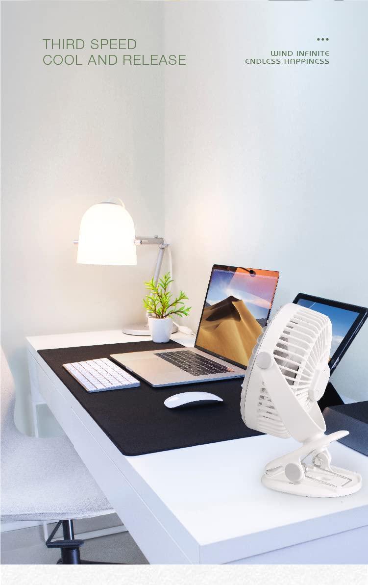 Portable Super Airflow | Silent USB Rechargeable Desktop Fan