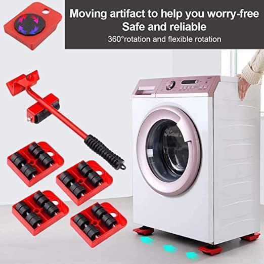 Furniture Shifting Lifting Moving Tool with Wheel Pads