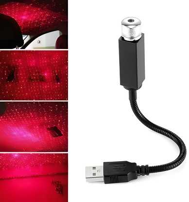 Red Star USB Ceiling Lamp