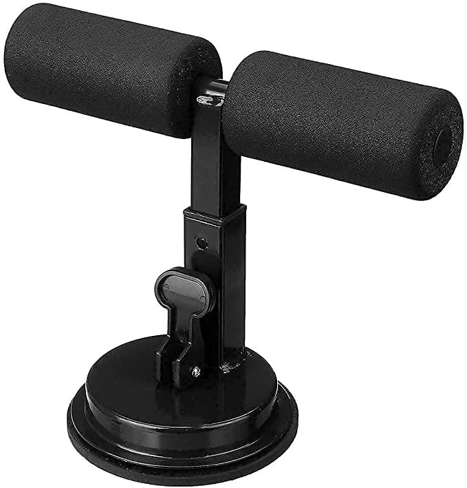 "Adjustable Sit-Up Bar for Home Workout"
